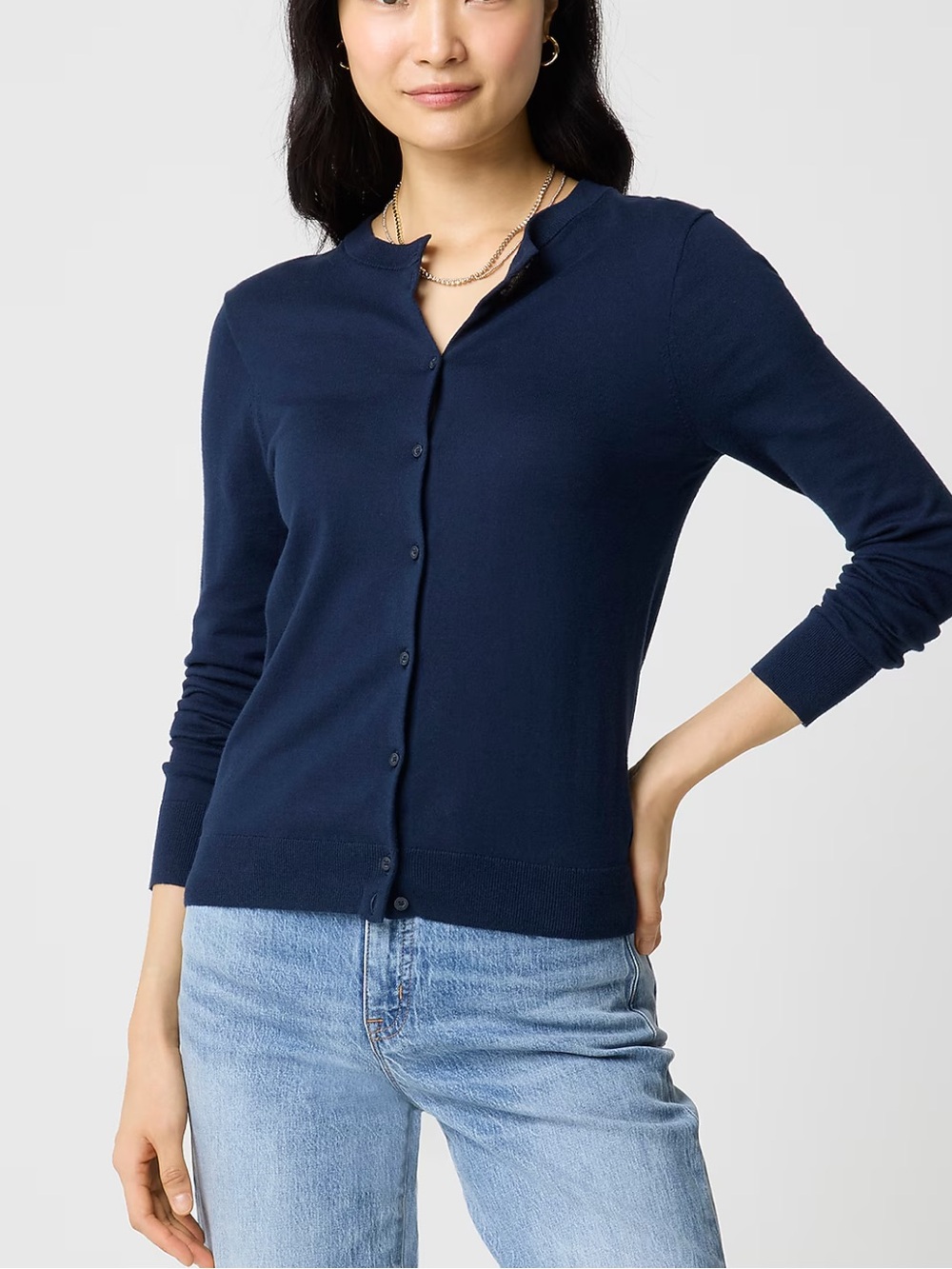 NWT J Crew bundle of two classic cardigans